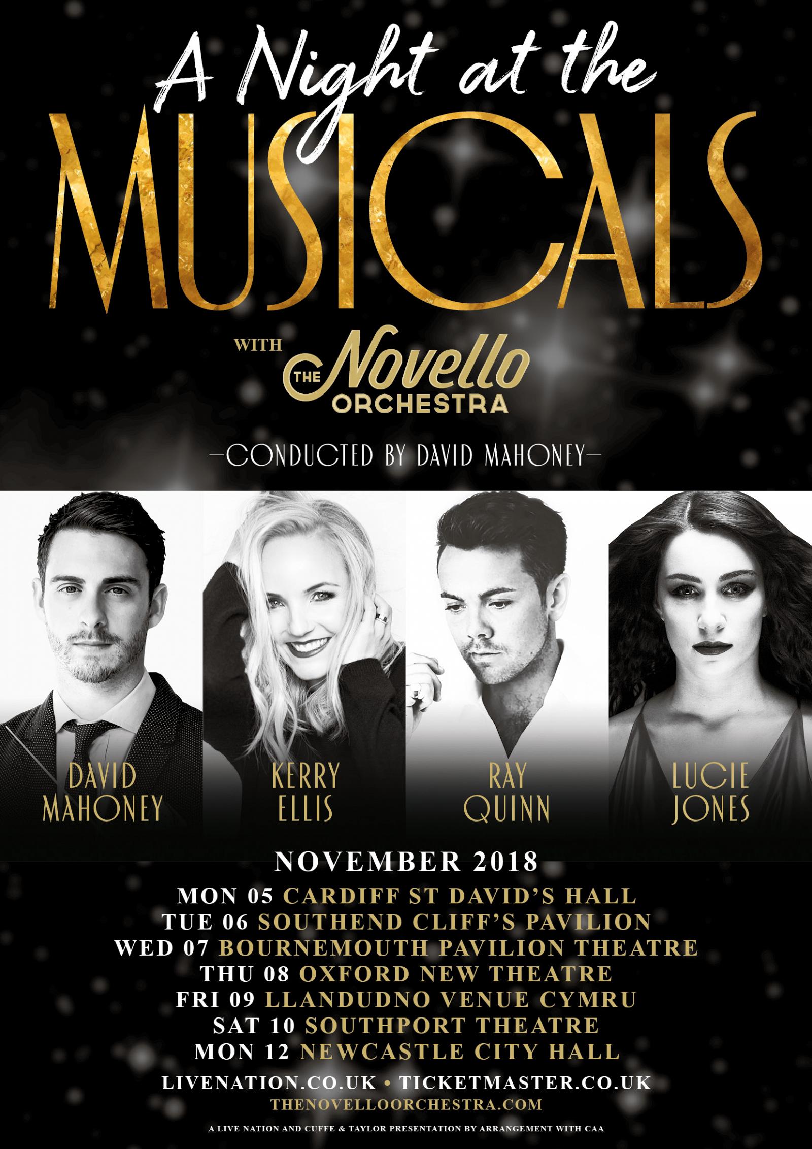 2018 UK Tour of A Night at the Musicals